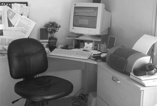 Working at home during the Olympics