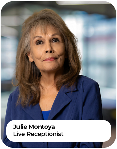 Julie Montoya - Live Receptionist