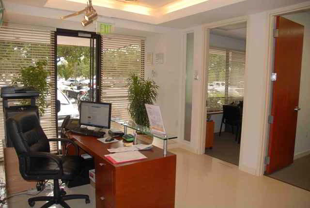 Receptionist lobby Stylish Entrance Lobby - Virtual Office in Hollywood