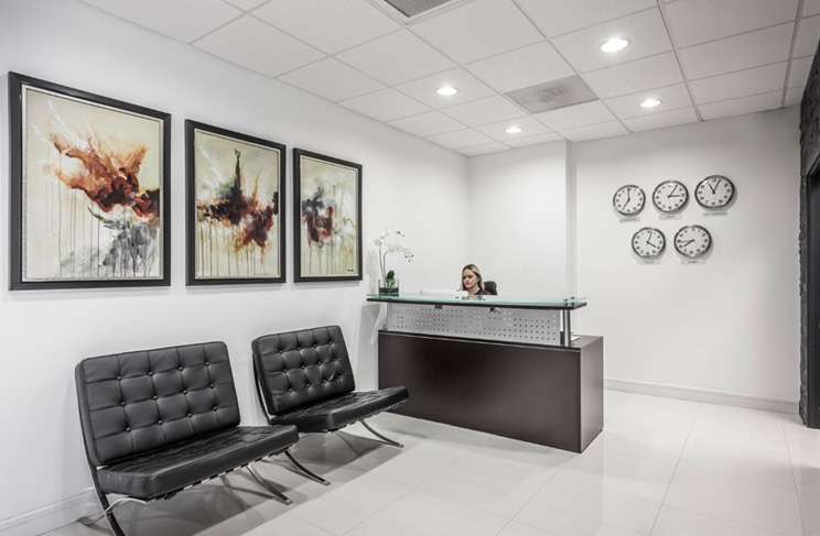 Doral Live Receptionist and Business Address Lobby