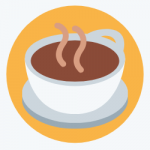 Remote Team Building Activities - Coffee Cup Icon