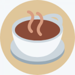 Coffe Cup Icon for How to Work From Home Blog