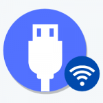 Usb and Wifi Icon for How to Work From Home Blog