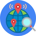 100s of Virtual Address Locations Worldwide icon