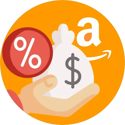 Amazon will take a percentage out of every single sale you make.  