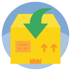 Mail handling and forwarding icon Mail handling and forwarding icon