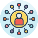 build connections - icon build connections - icon