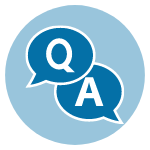 Answer customer queries - icon