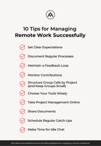Tips for Managing a Remote Workforce | Alliance Virtual Offices