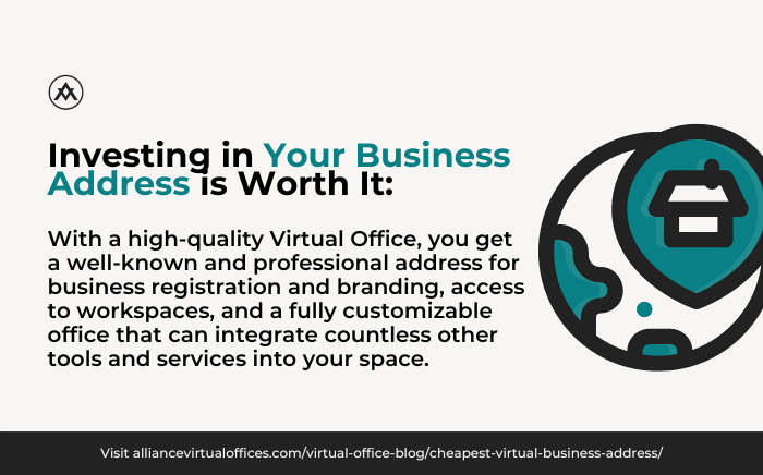Investing in Your Business Address is Worth It | Alliance Virtual Offices Investing in Your Business Address is Worth It
