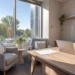 HIPAA 2026 and Virtual Offices- Compliance Guide for Healthcare Businesses | Alliance Virtual Offices Private, HIPAA-suitable office space with a desk and seating area for confidential client meetings